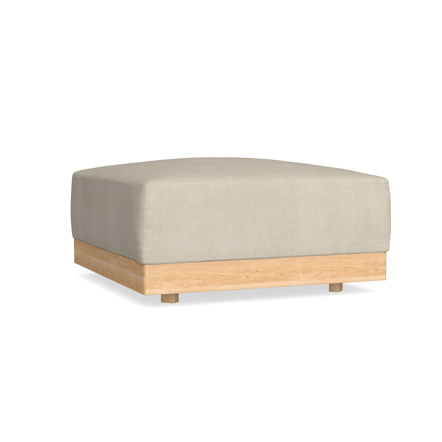 Slipcover Only - Modular Bondi Ottoman in Almond