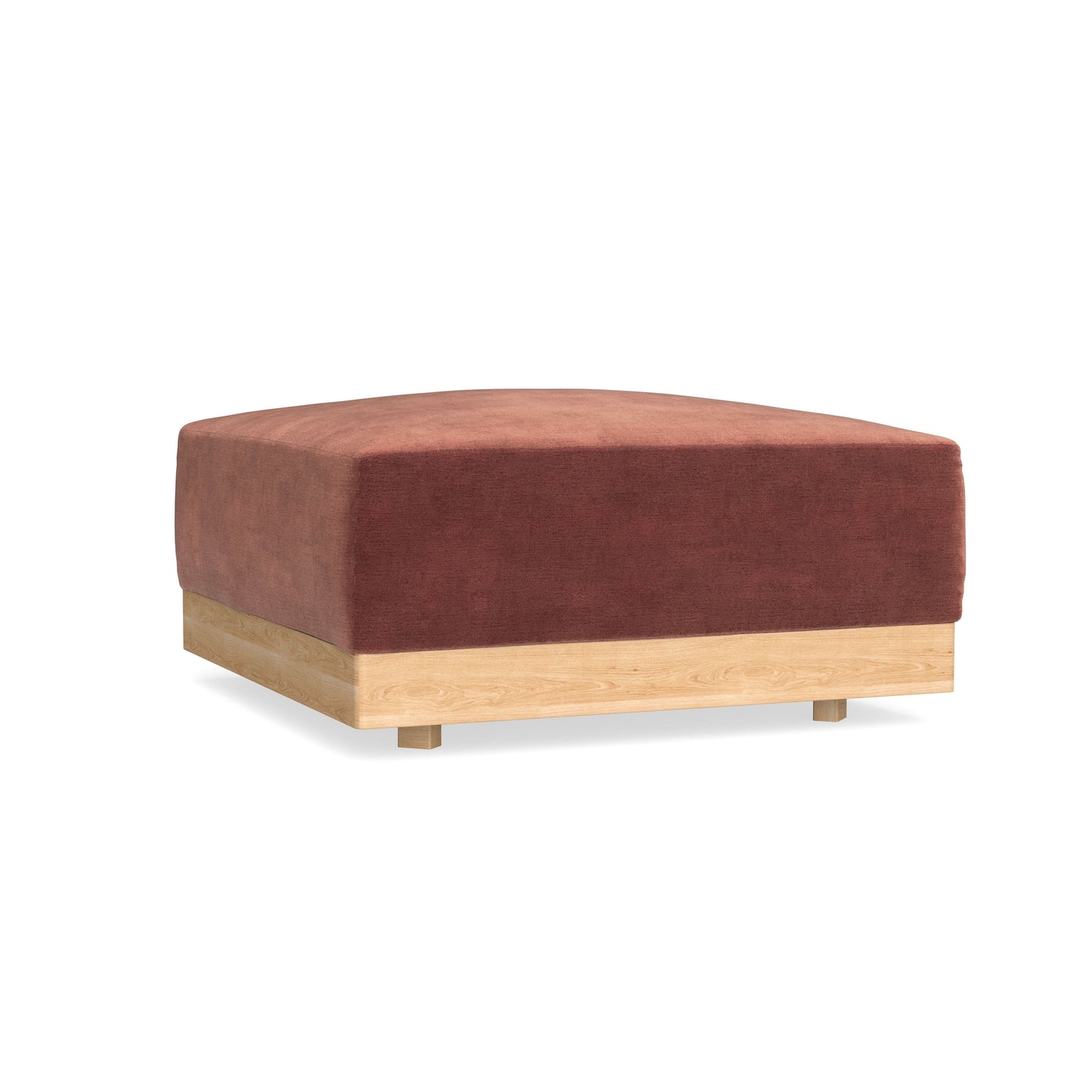 Slipcover Only - Modular Bondi Ottoman in Spice