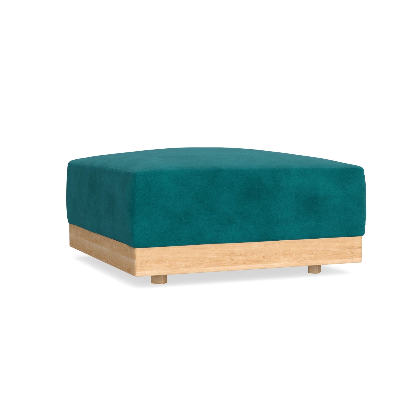 Slipcover Only - Modular Bondi Ottoman in Peacock