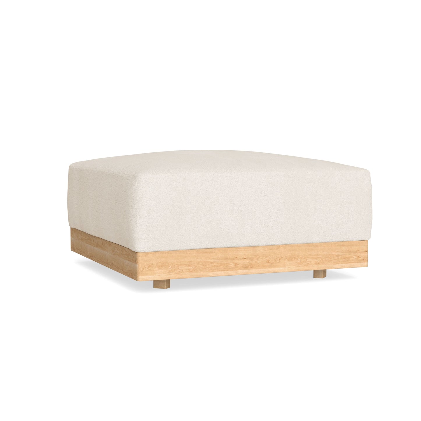 Slipcover Only - Modular Bondi Ottoman in Powder