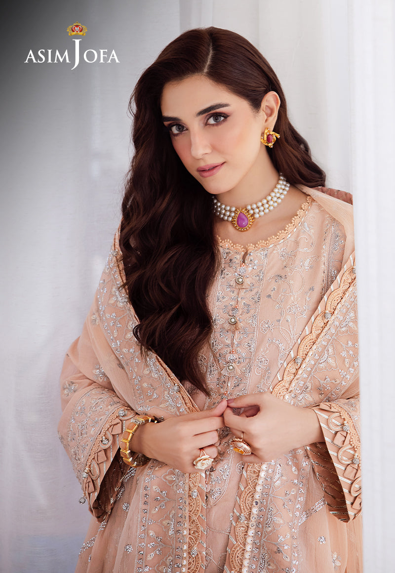 AJUR-12 EMBROIDERED LAWN 3 PCS