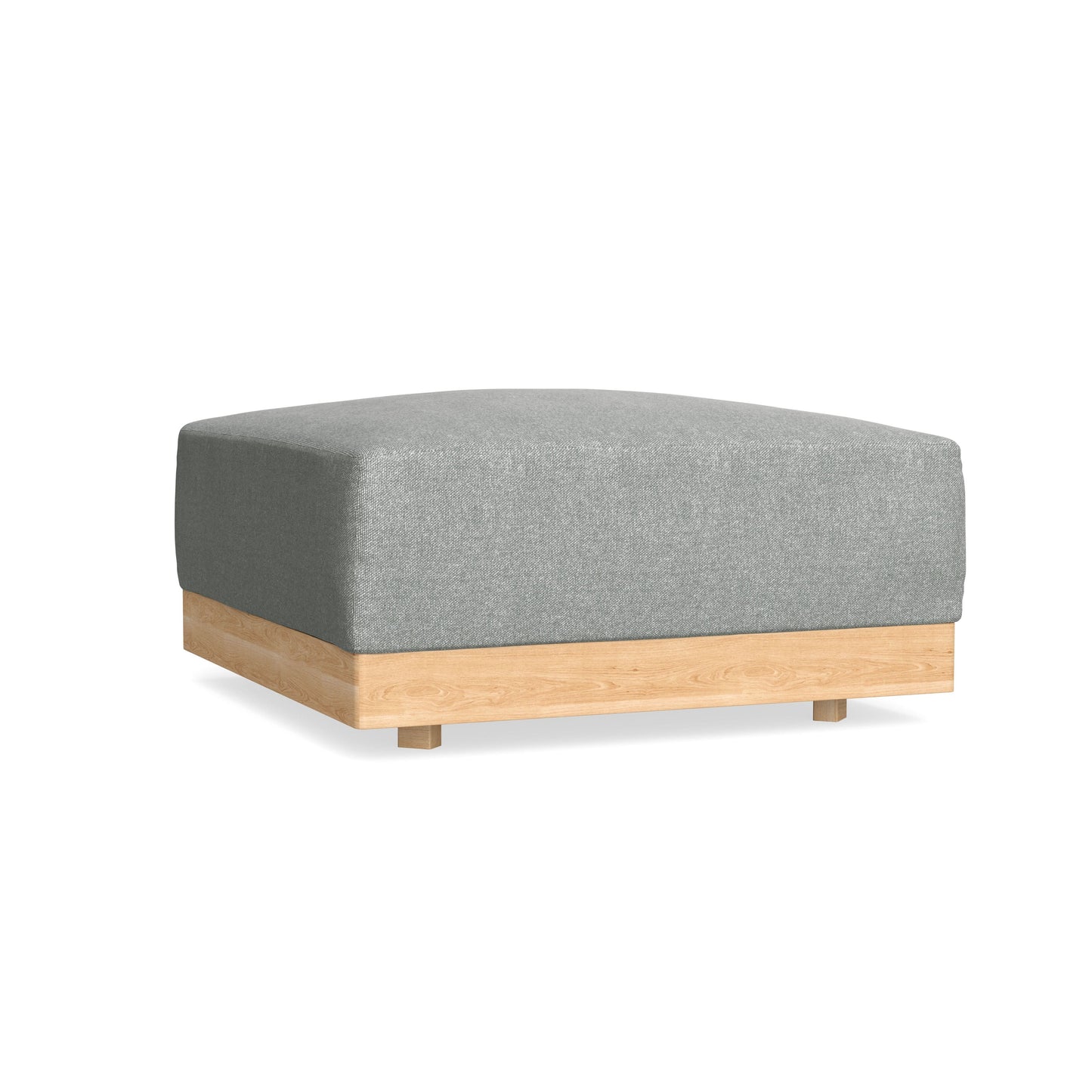 Slipcover Only - Modular Bondi Ottoman in Storm Gray