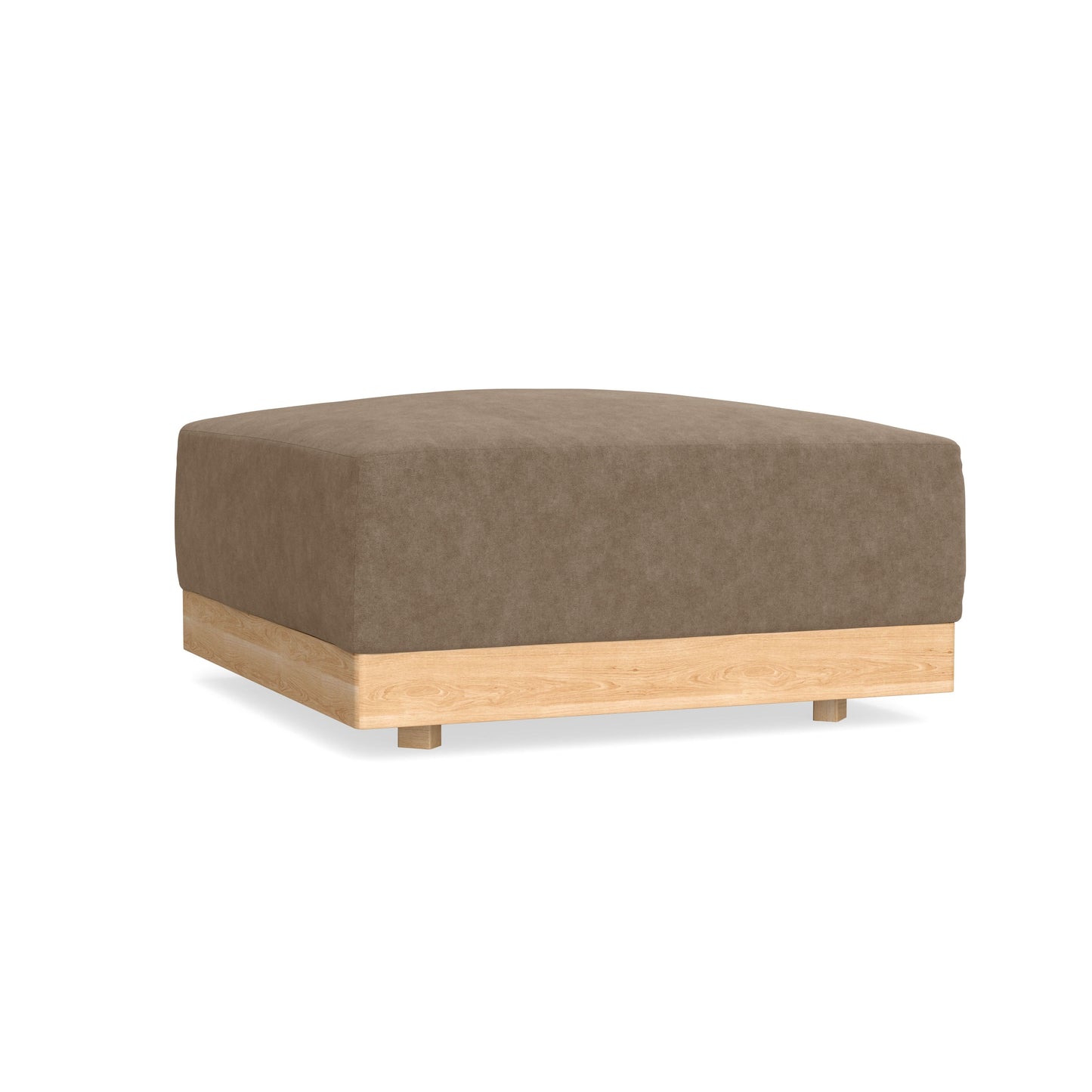 Slipcover Only - Modular Bondi Ottoman in Coffee