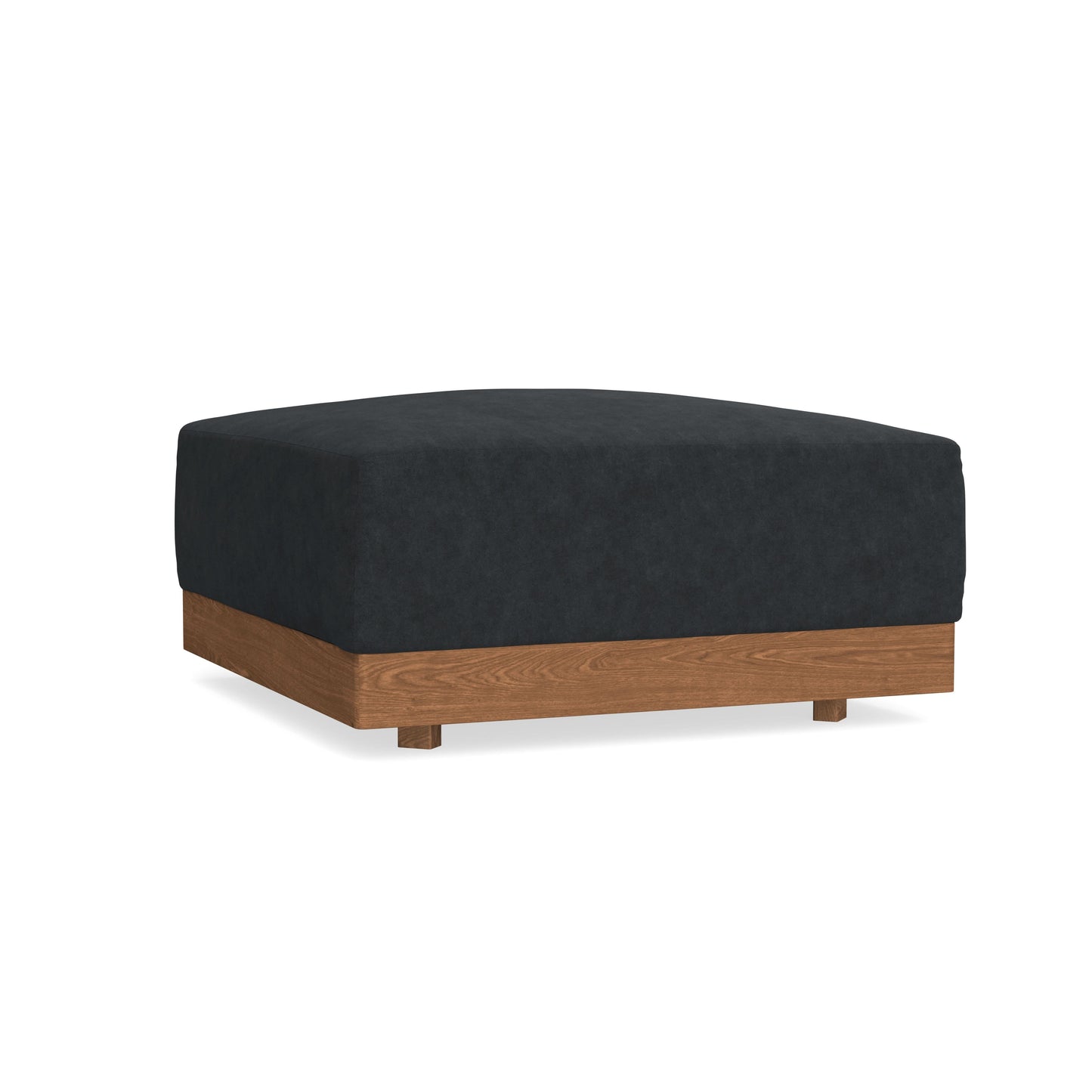 Modular Bondi Espresso Ottoman in Coal | Classic Blend