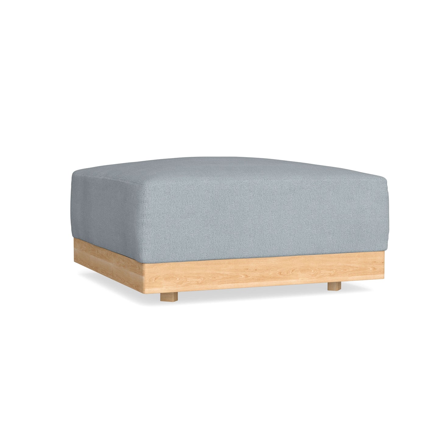 Slipcover Only - Modular Bondi Ottoman in Ash