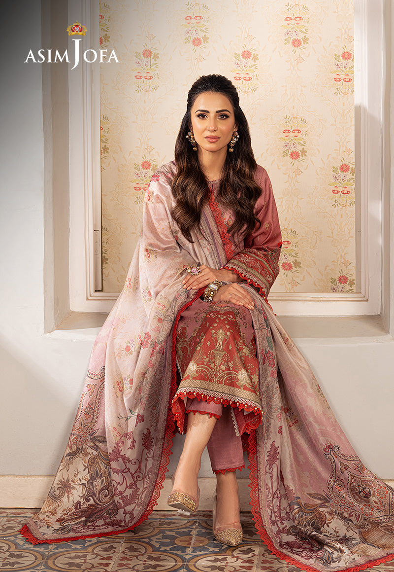 AJARP-08 PRINTED JACQUARD 3 PCS