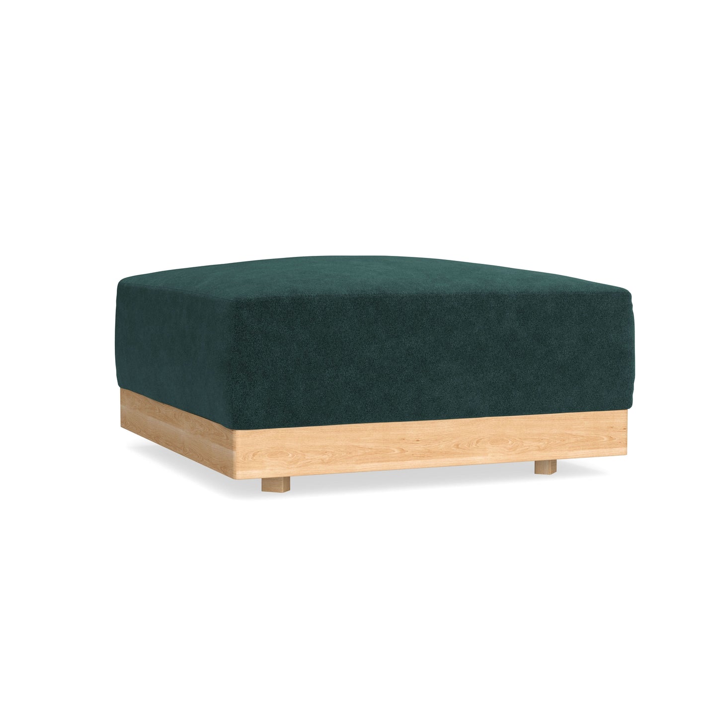 Slipcover Only - Modular Bondi Ottoman in Harbor Blue