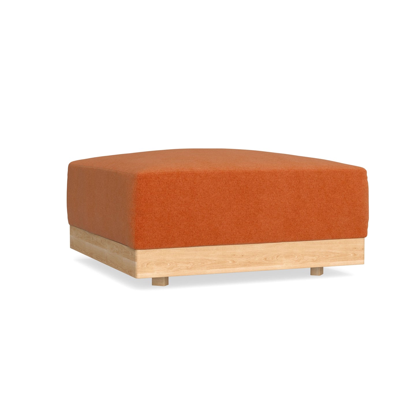 Slipcover Only - Modular Bondi Ottoman in Terracotta