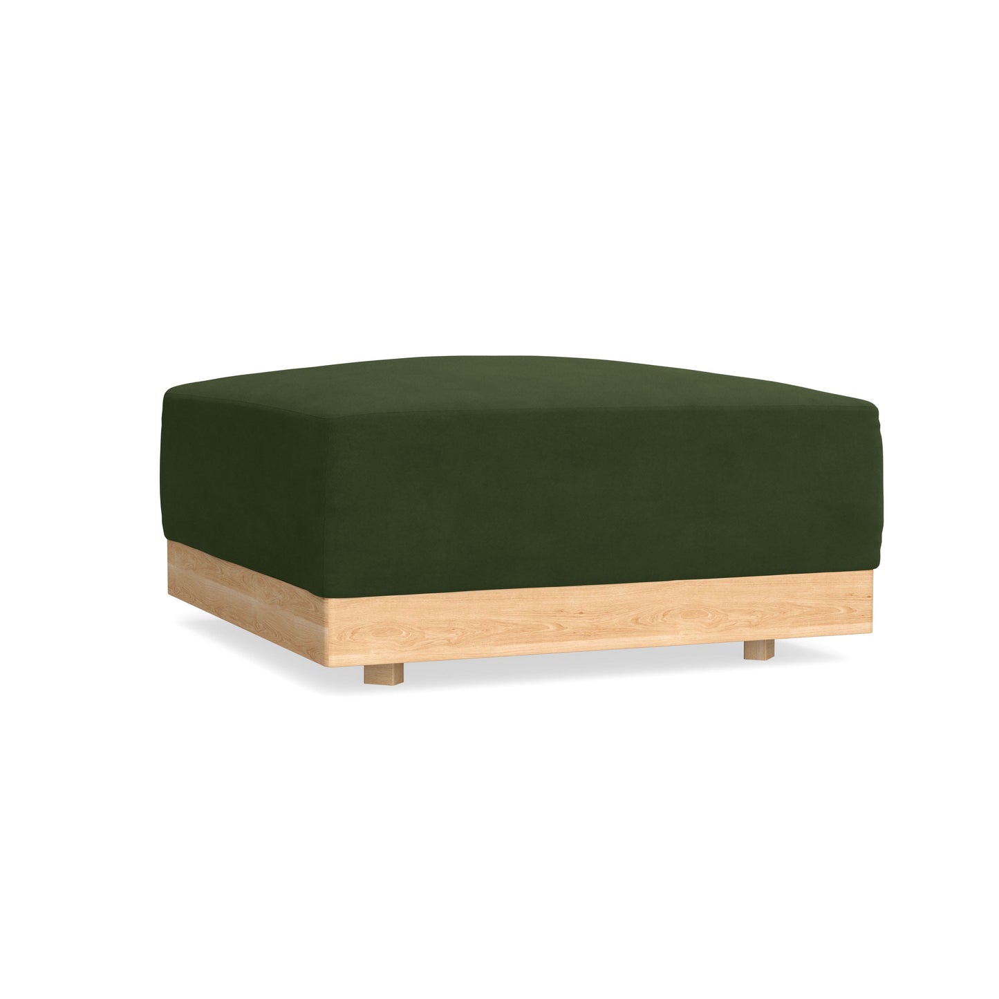 Slipcover Only - Modular Bondi Ottoman in Tuscan Green