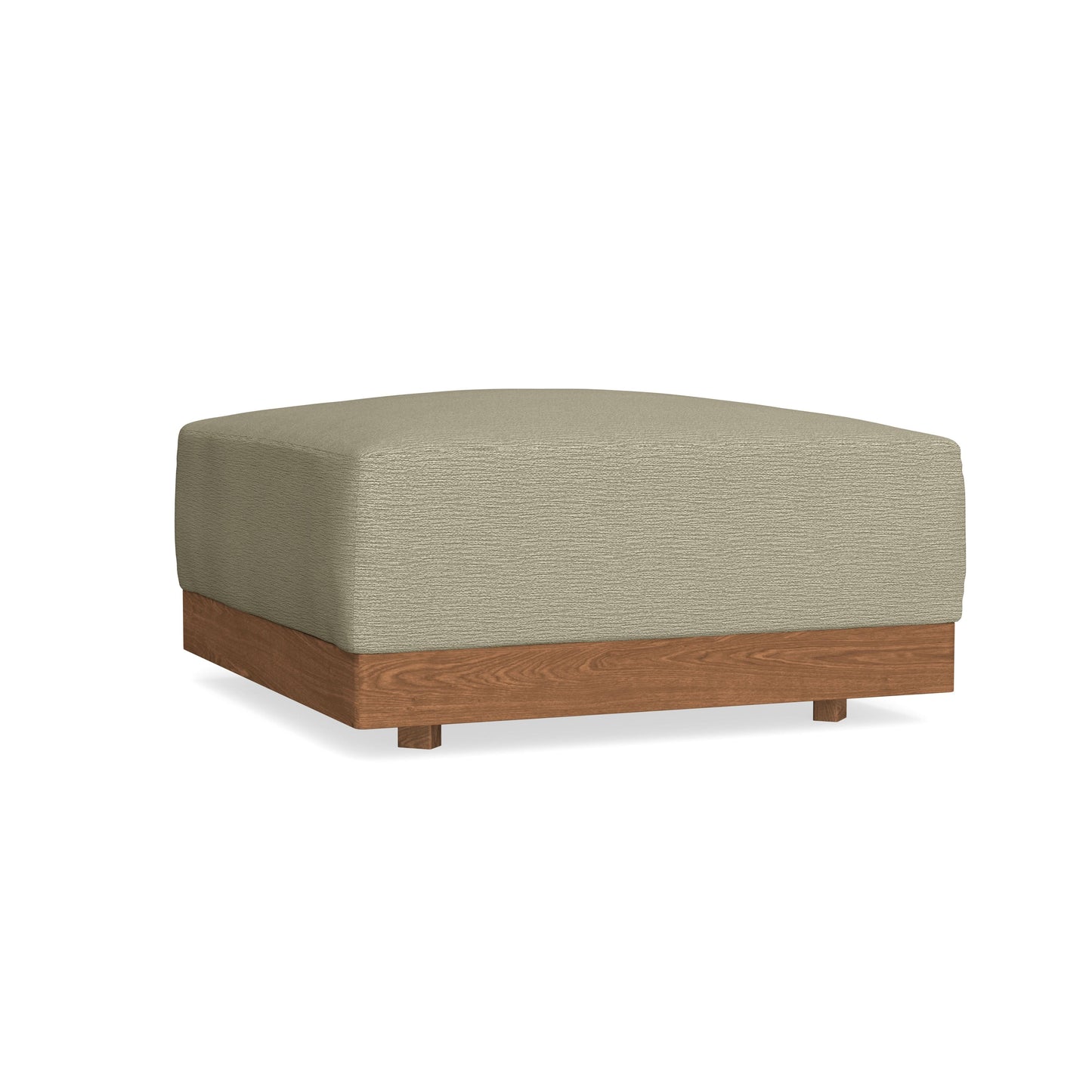 Modular Bondi Espresso Ottoman in Cappuccino | Classic Blend