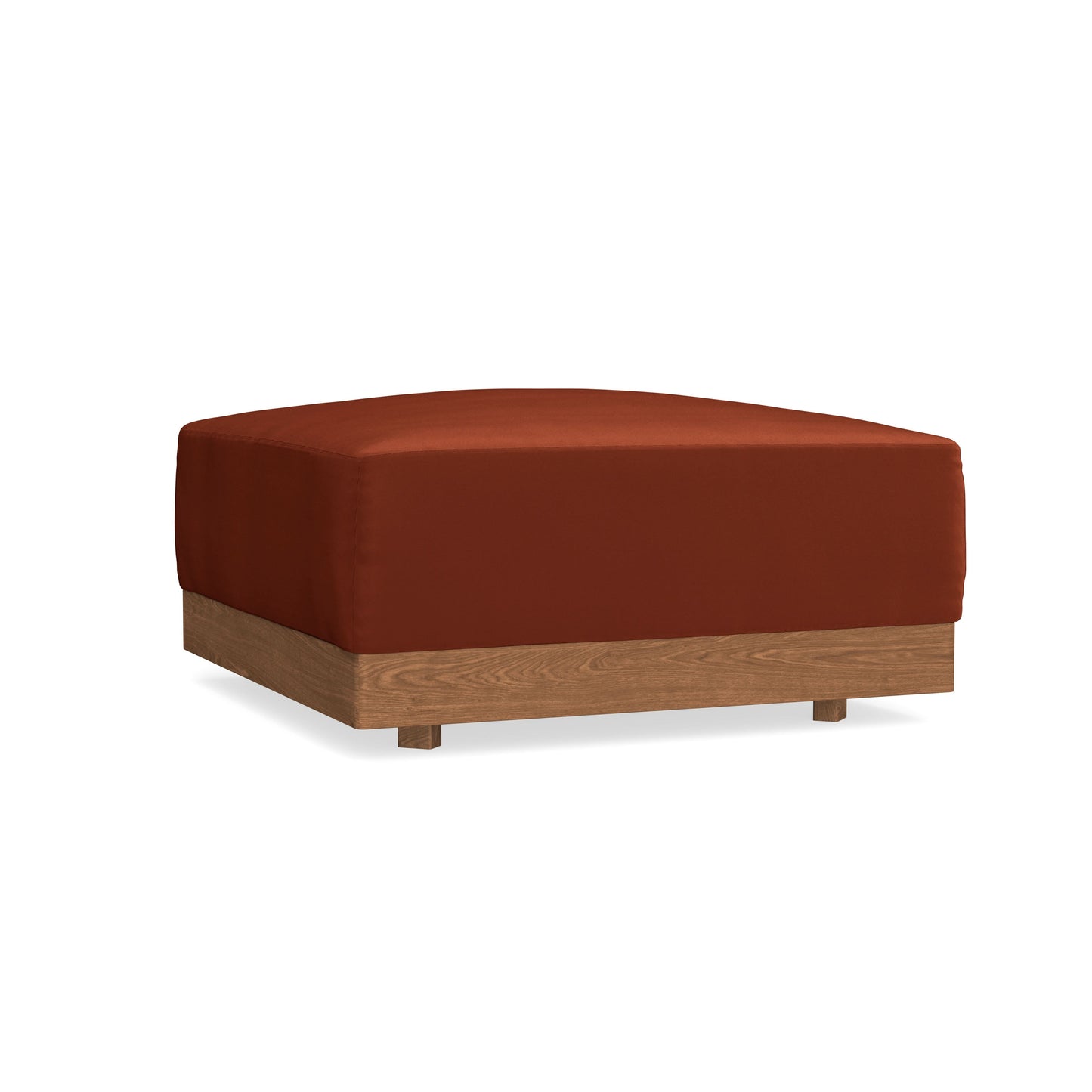 Modular Bondi Espresso Ottoman in Rust | Classic Blend