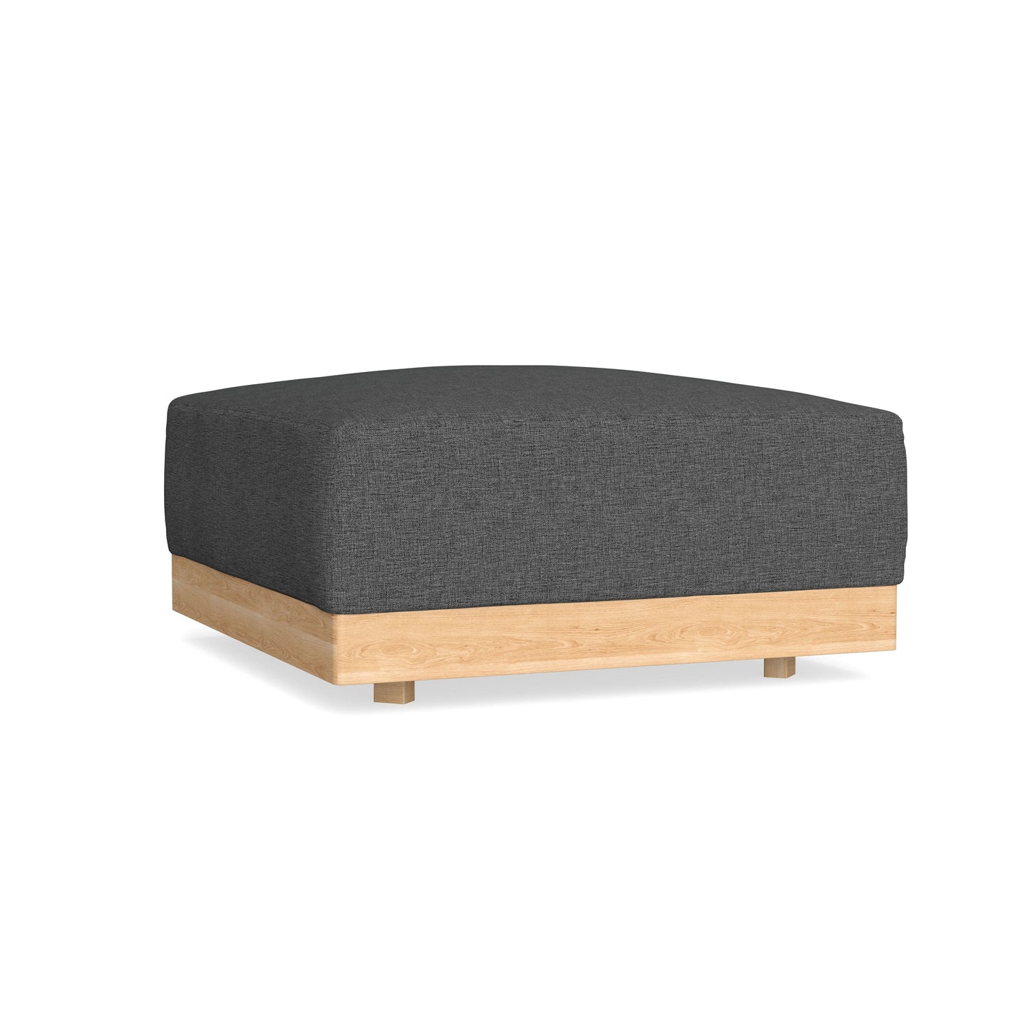 Slipcover Only - Modular Bondi Ottoman in Pebble