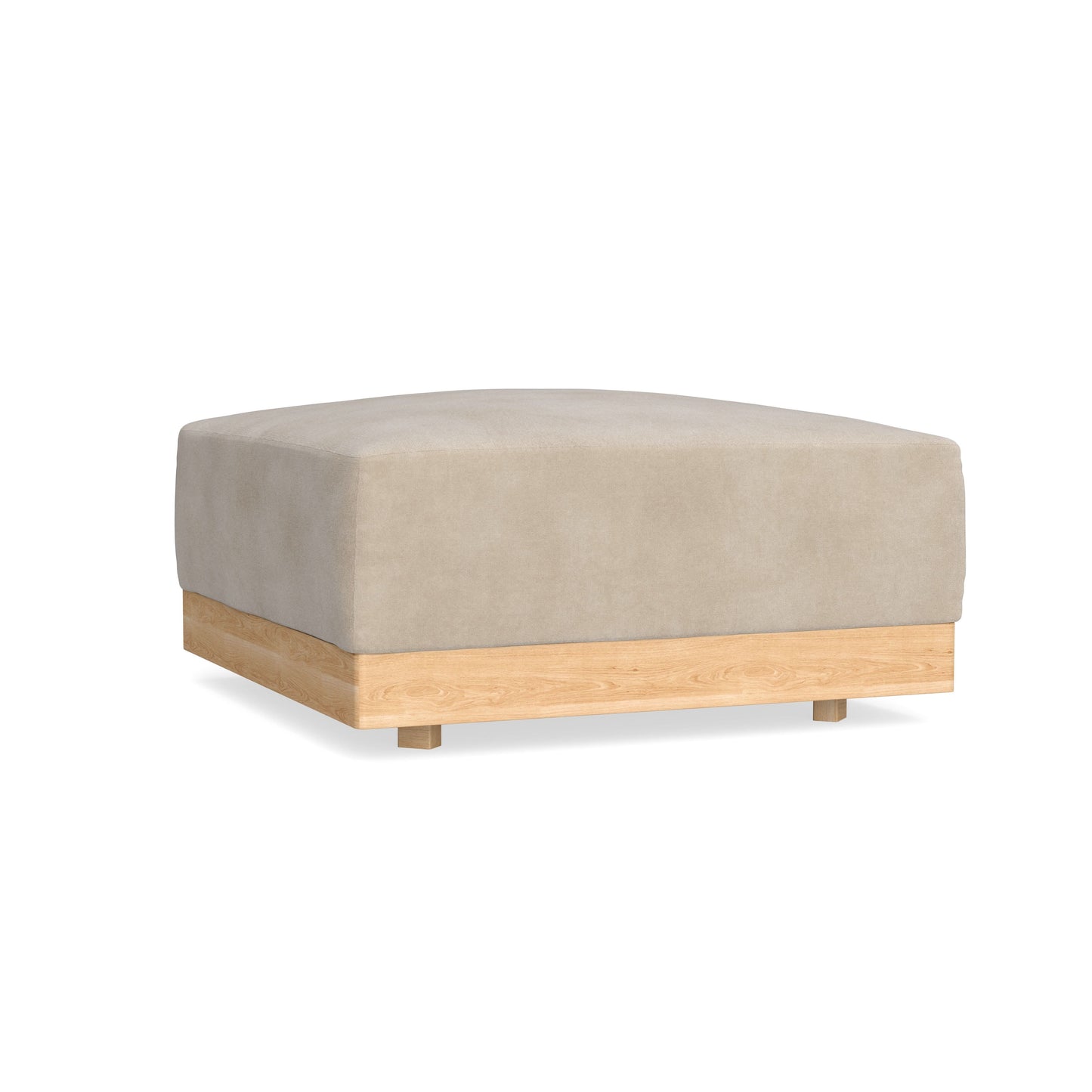Slipcover Only - Modular Bondi Ottoman in Oyster