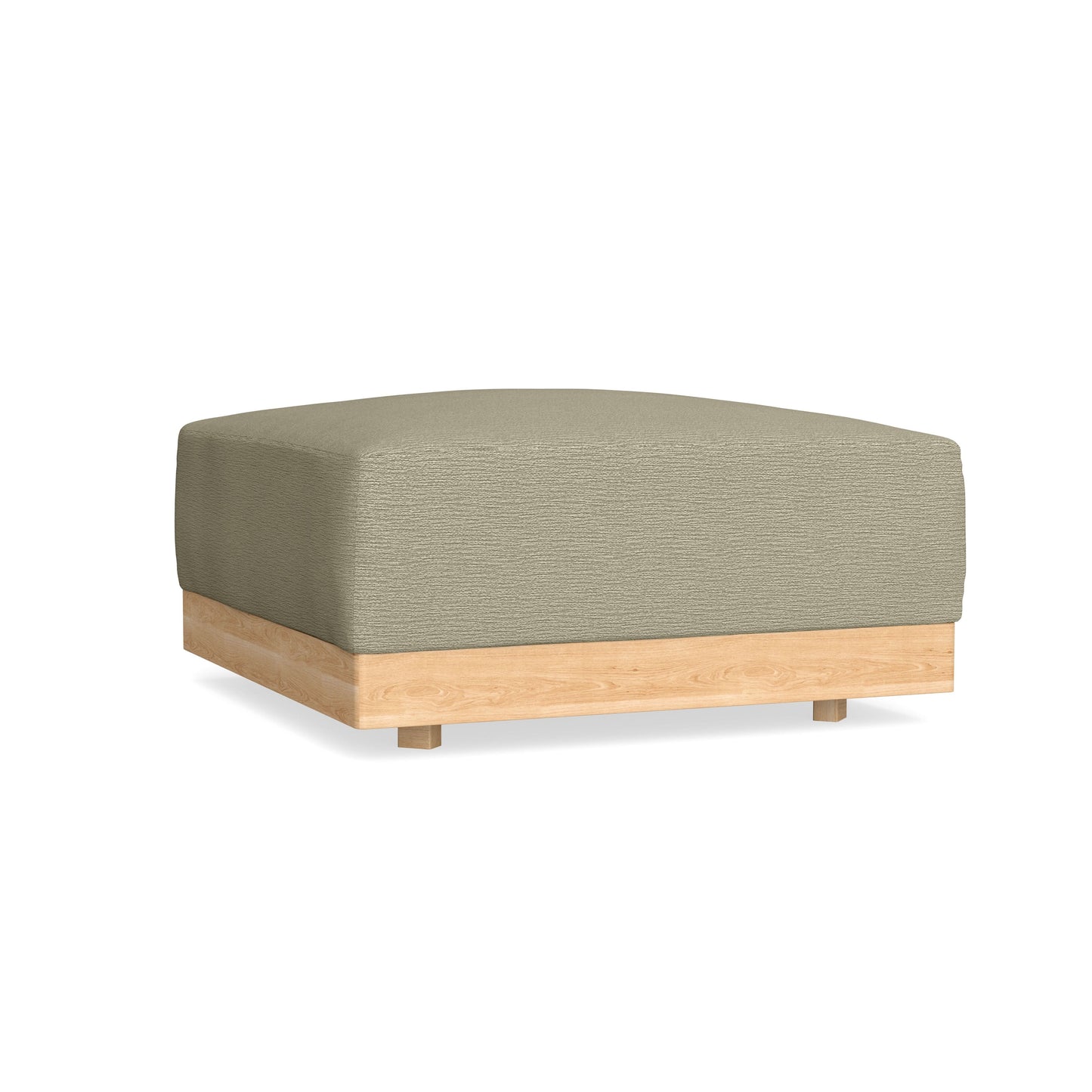 Slipcover Only - Modular Bondi Ottoman in Cappuccino