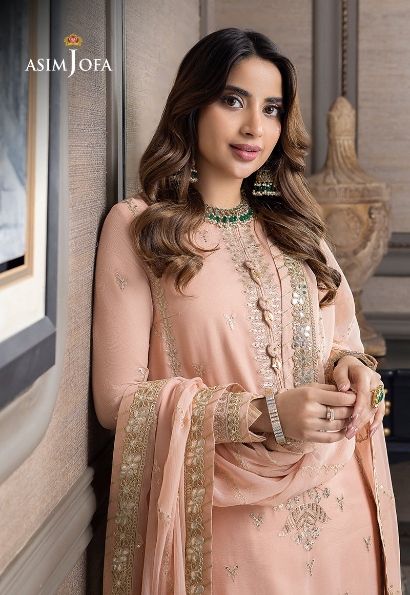 AJJM-04 EMBROIDERED CHIFFON 3 PCS