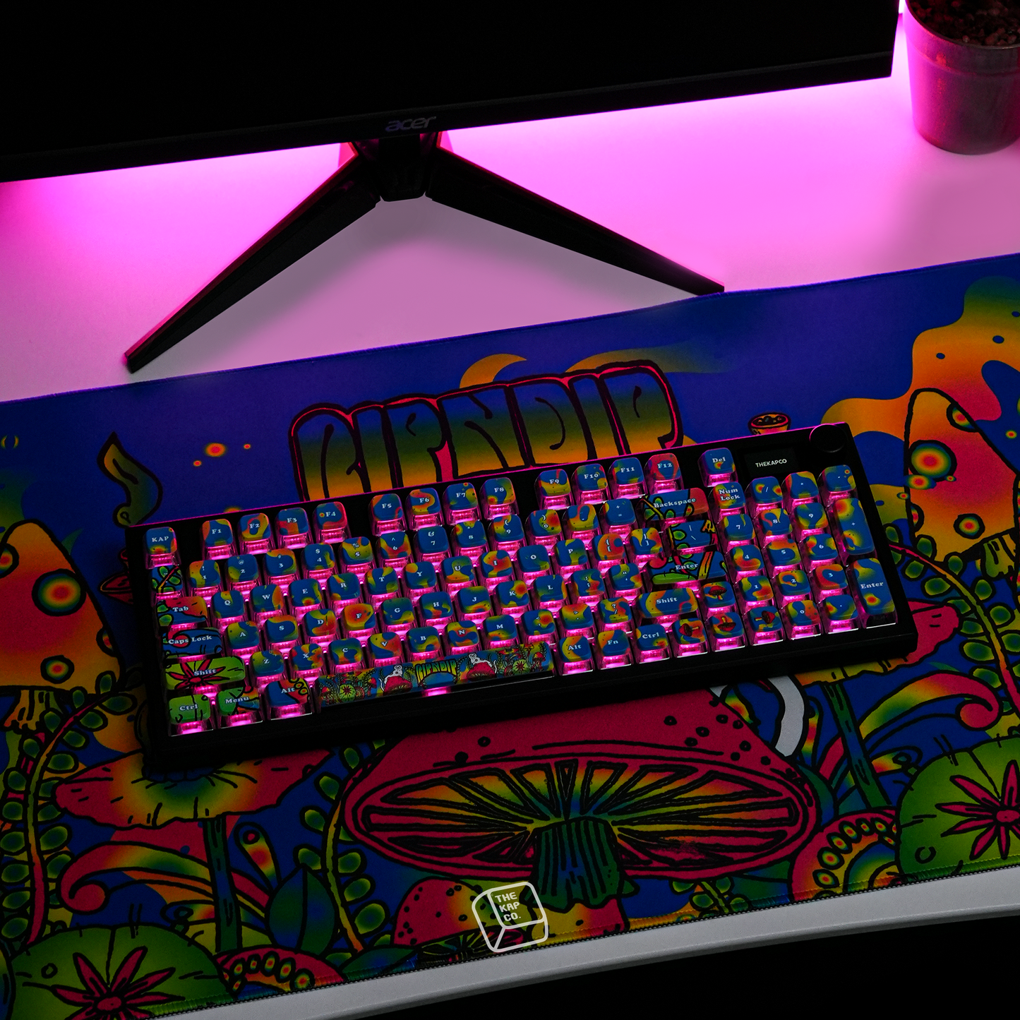 Psychedelic Keyboard Set (Asst)