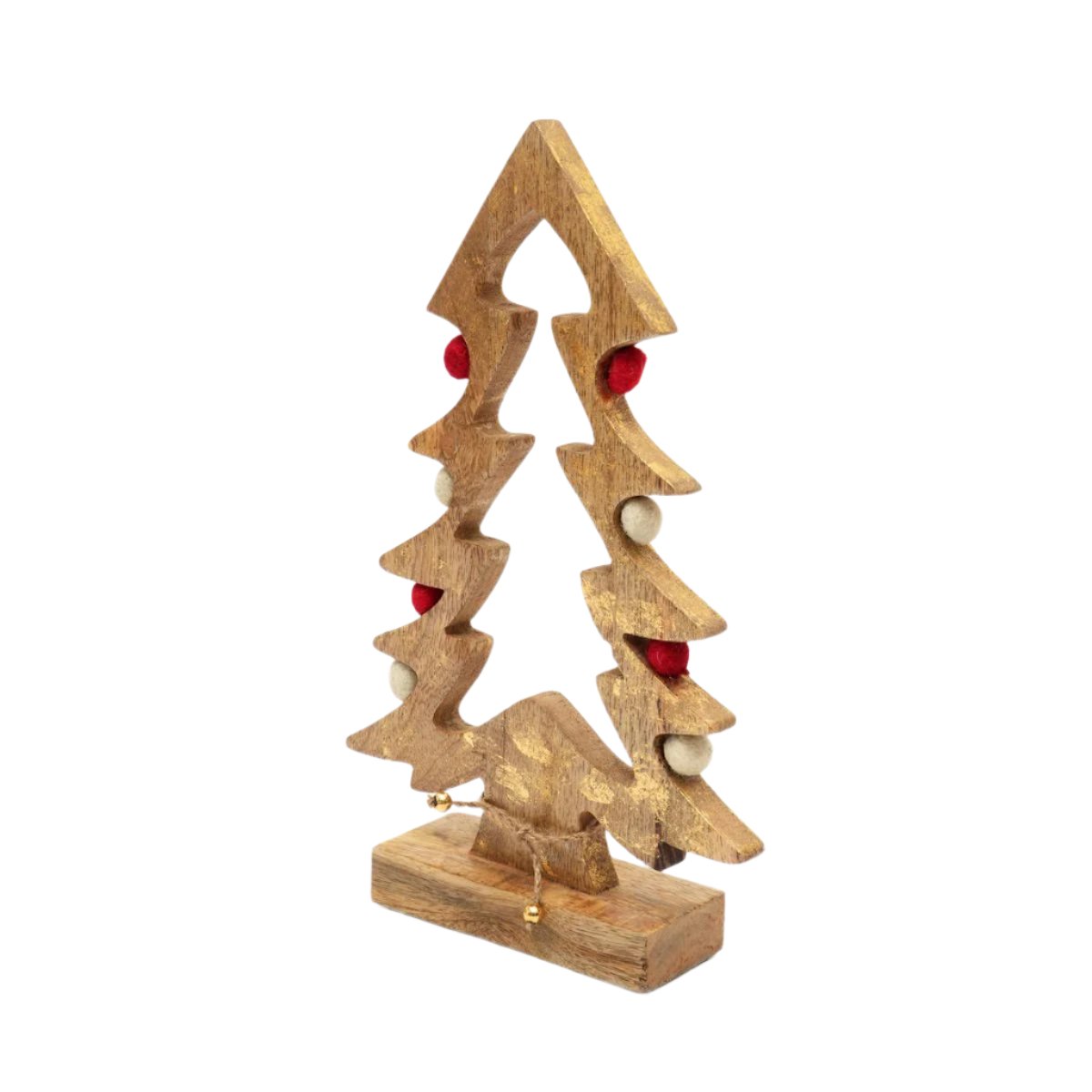 Wooden Table Top Christmas Fir Tree