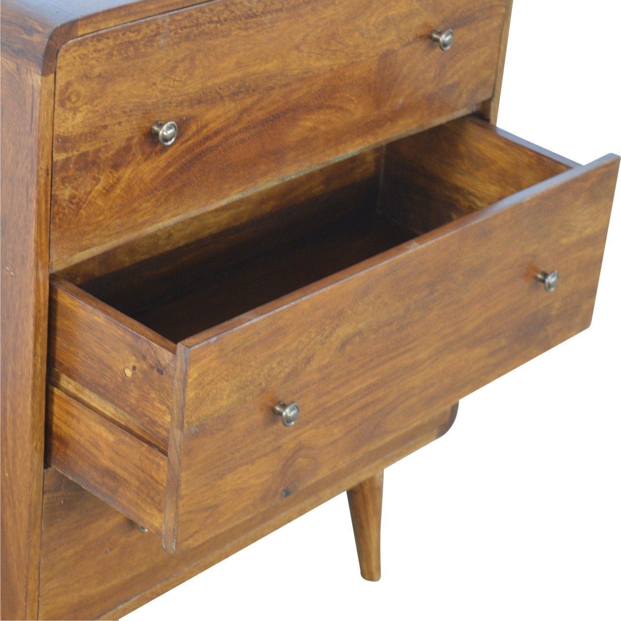 Solid Wood Chest with 3 Drawers
