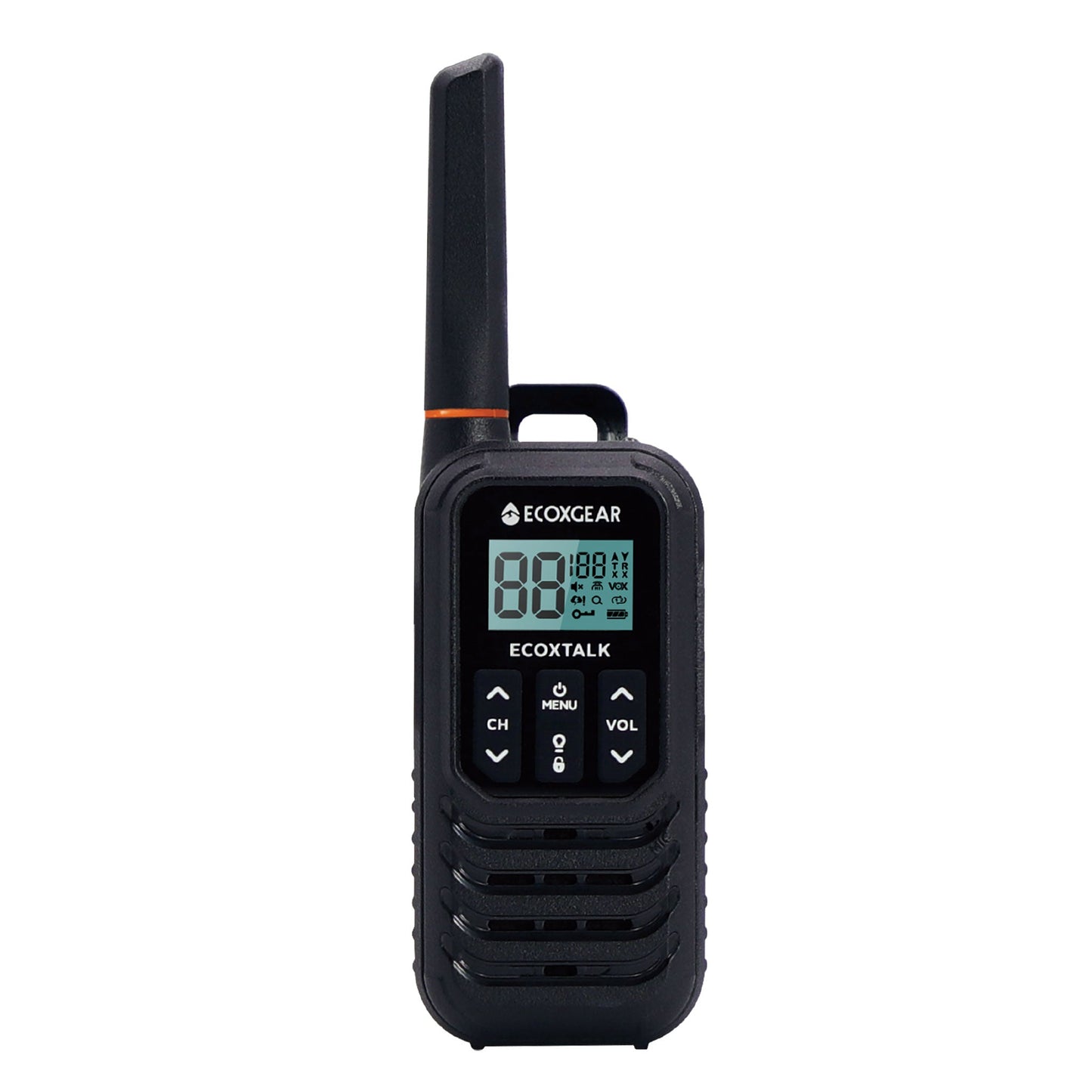 EcoxGear EXG100-2PK 1W UHF CB Handheld Radio (2-Pack)