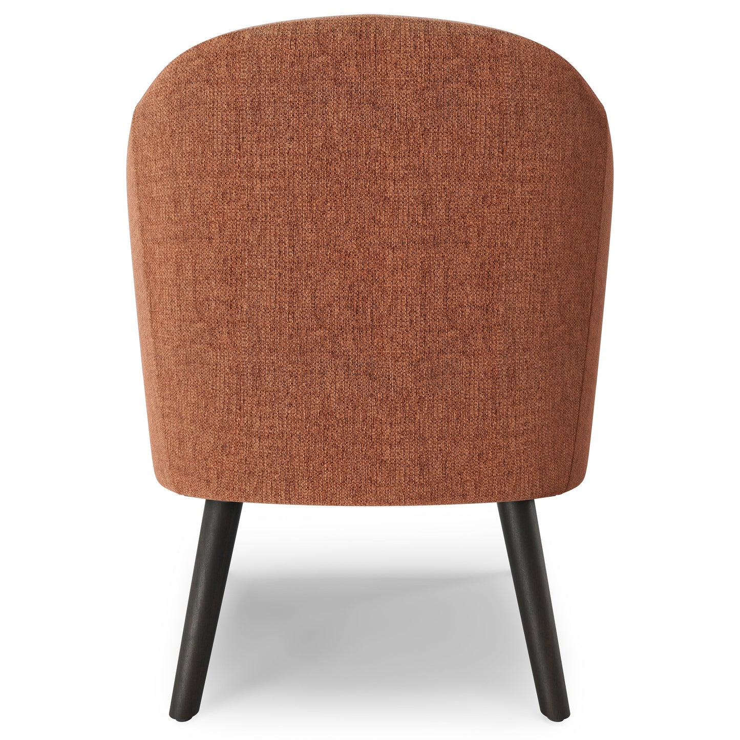 Divine Upholstered Accent Chair with Removable Cushioned Seat and Curved Back