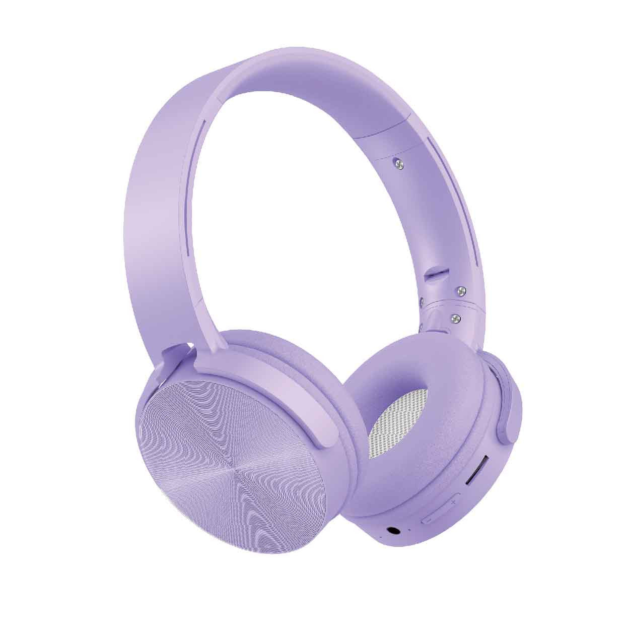 Laser Wireless Foldable Headphones (Purple)