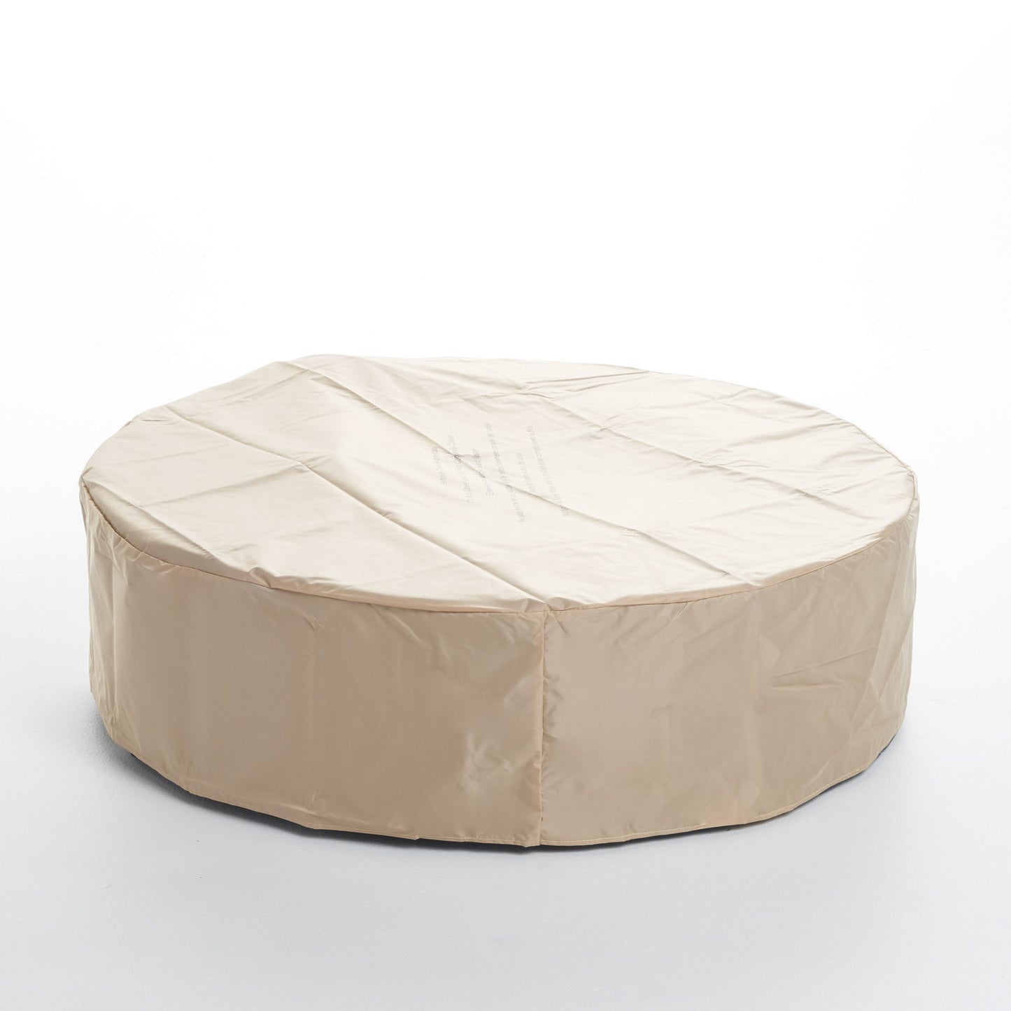 Outdoor Round Concrete Propane Firepit