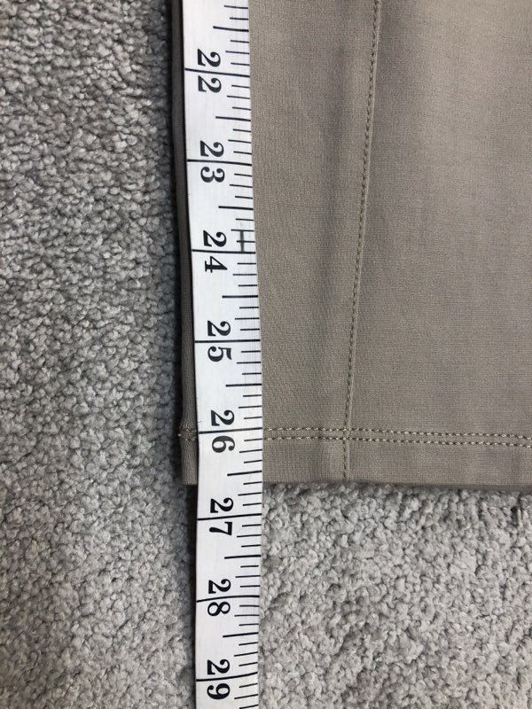 White House Black Market Pants Womens Tan Chino Pant Tapered Leg Zipper Pockets