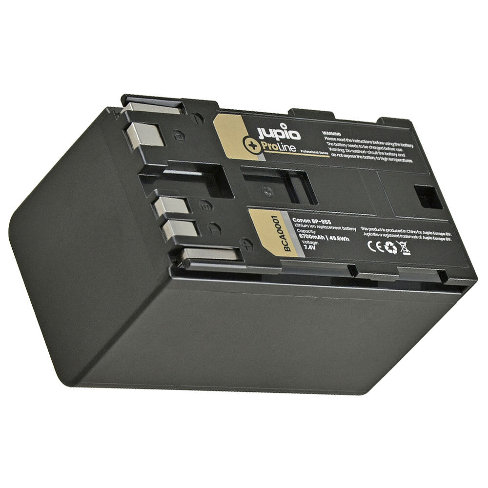 Jupio ProLine Li-ion 7.4V 10050mAh Battery For Canon BP-975 Video Camera