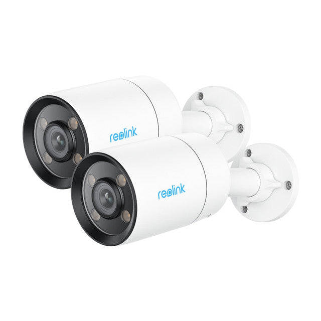 Reolink ColorX 2K 4MP PoE IP Camera with True Full-Color Night Vision (2 Pack)