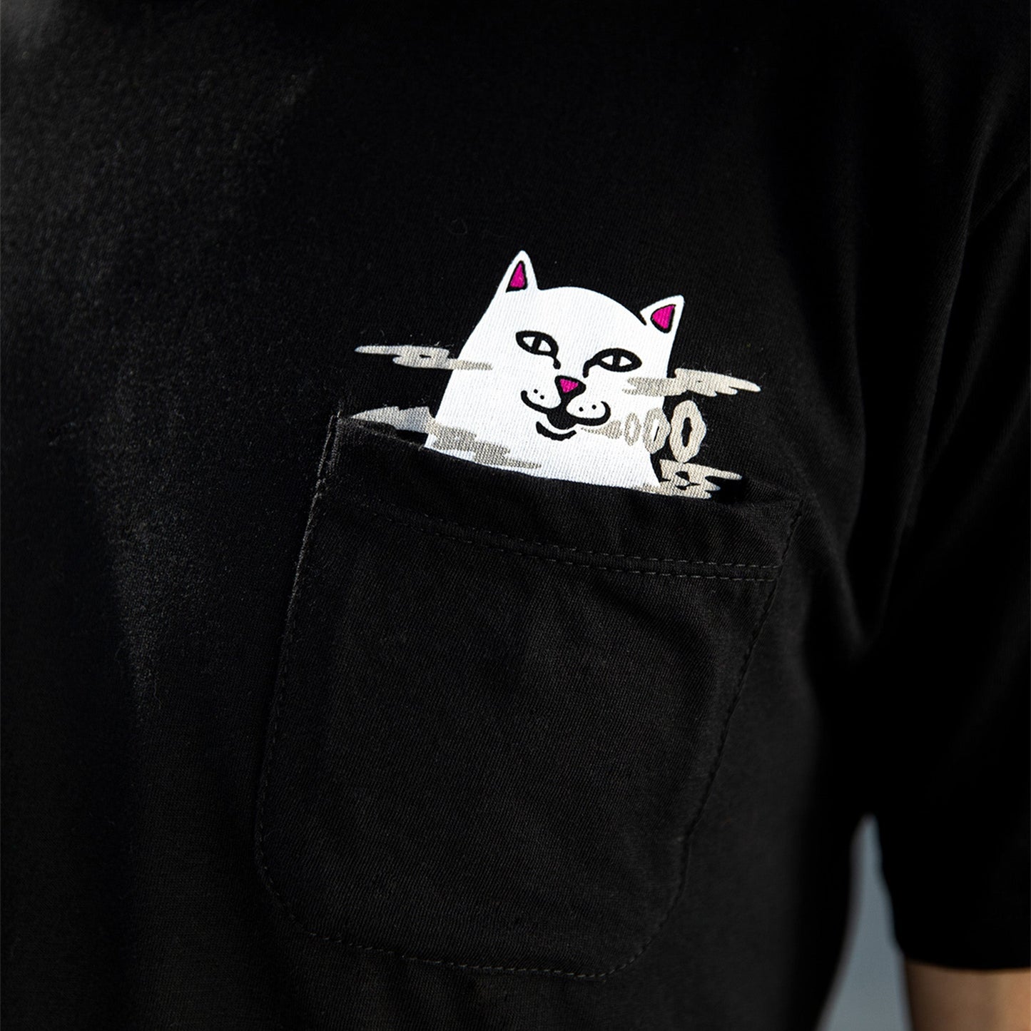 Lord Nermal Smokey Pocket Tee (Black)
