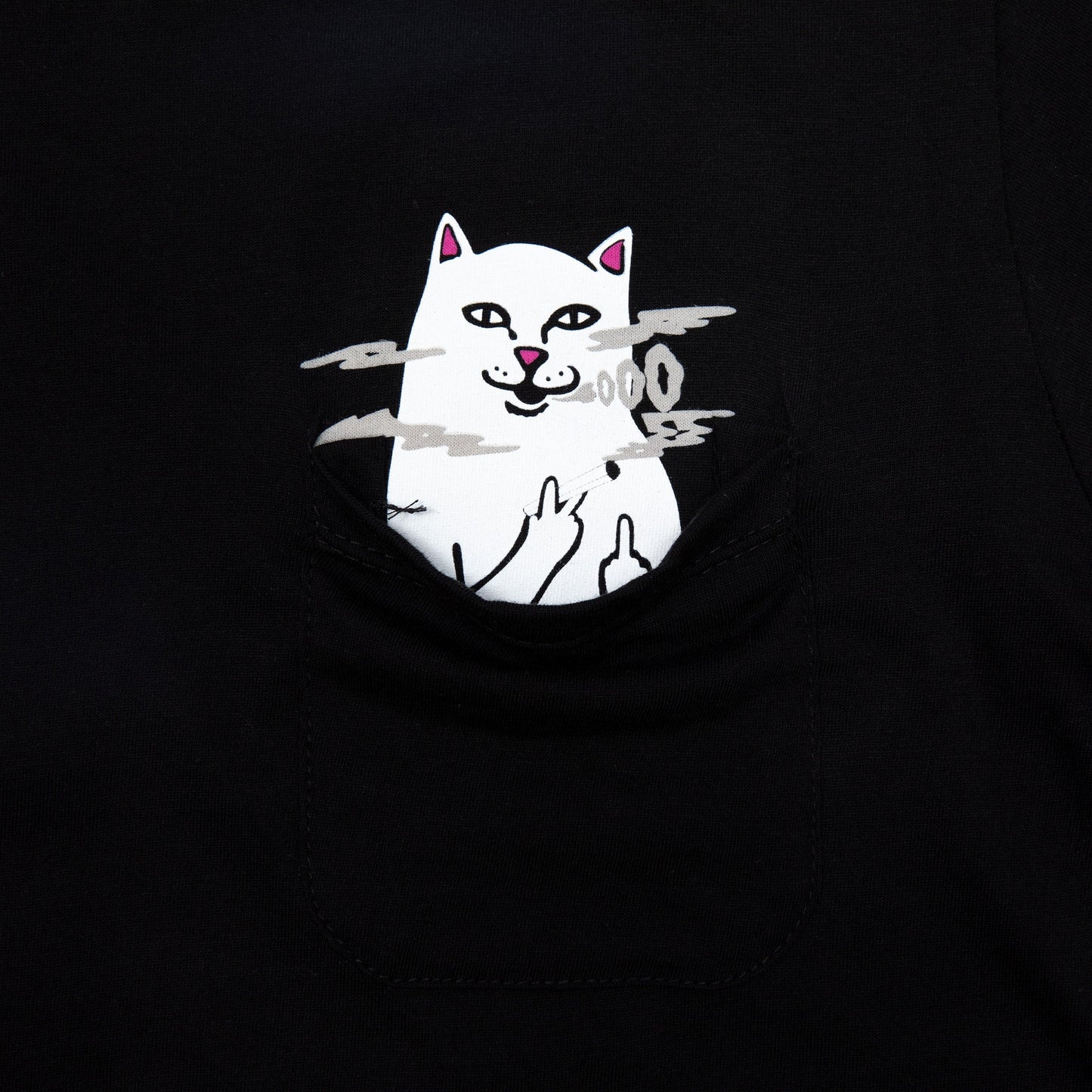 Lord Nermal Smokey Pocket Tee (Black)