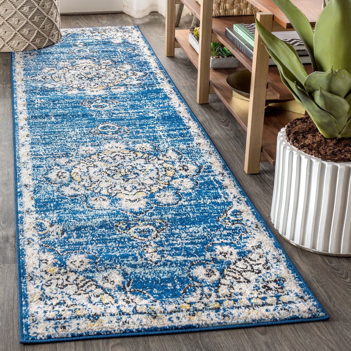 Bohemian FLAIR Boho Vintage Medallion Area Rug