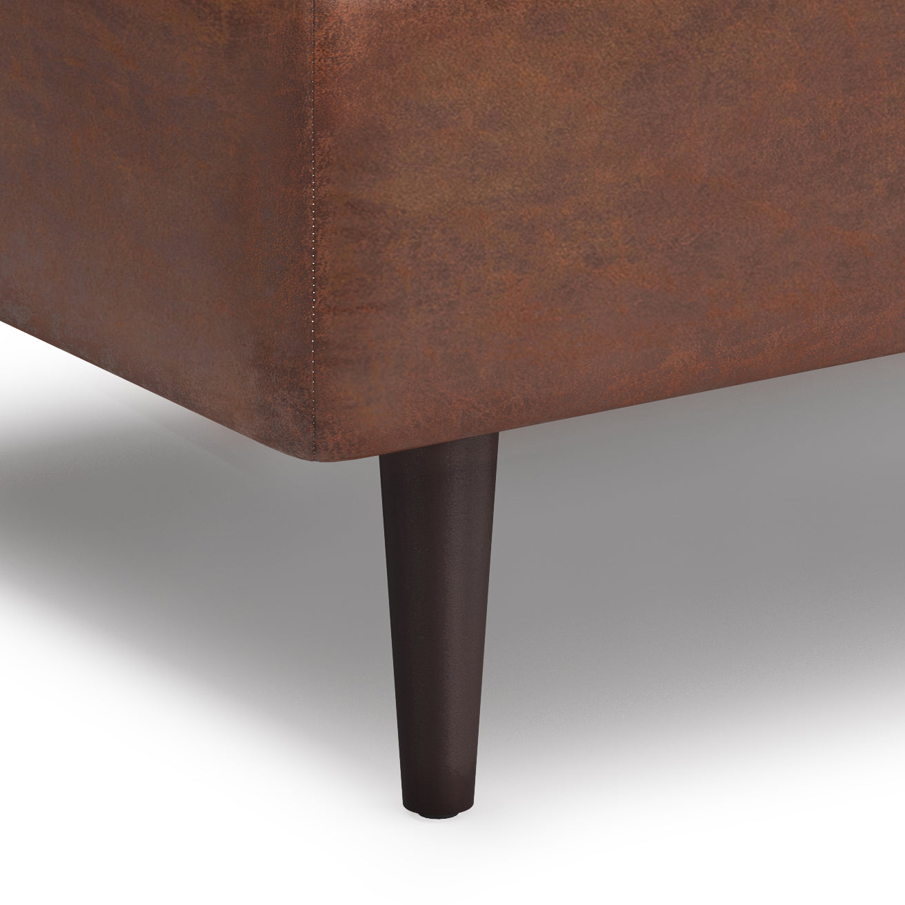 Purity Small Lift-Top Upholstered Tufted Rectangular Ottoman