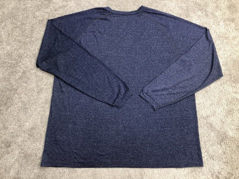Adidas Shirts Mens 3XL Heather Blue Patriots Athletics ClimALite Crew Neck Tee