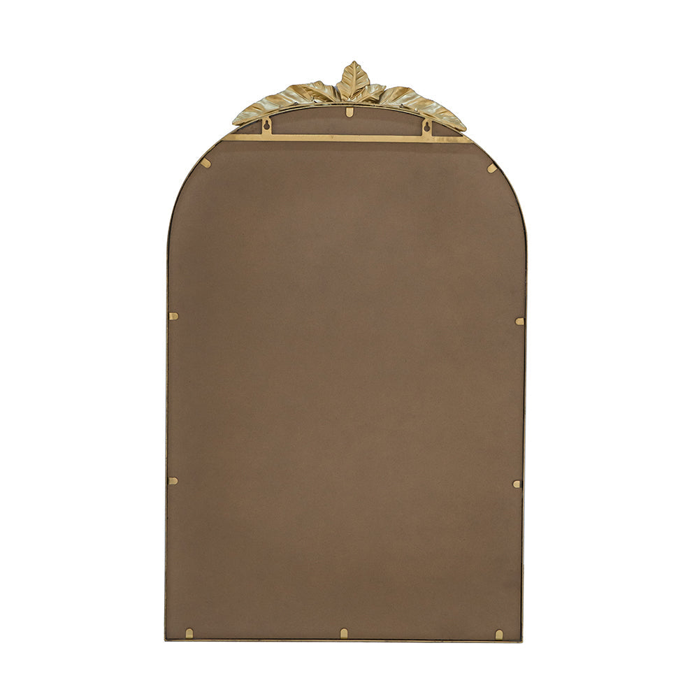 Wonderer Arched Wall Mirror with Metal Frame