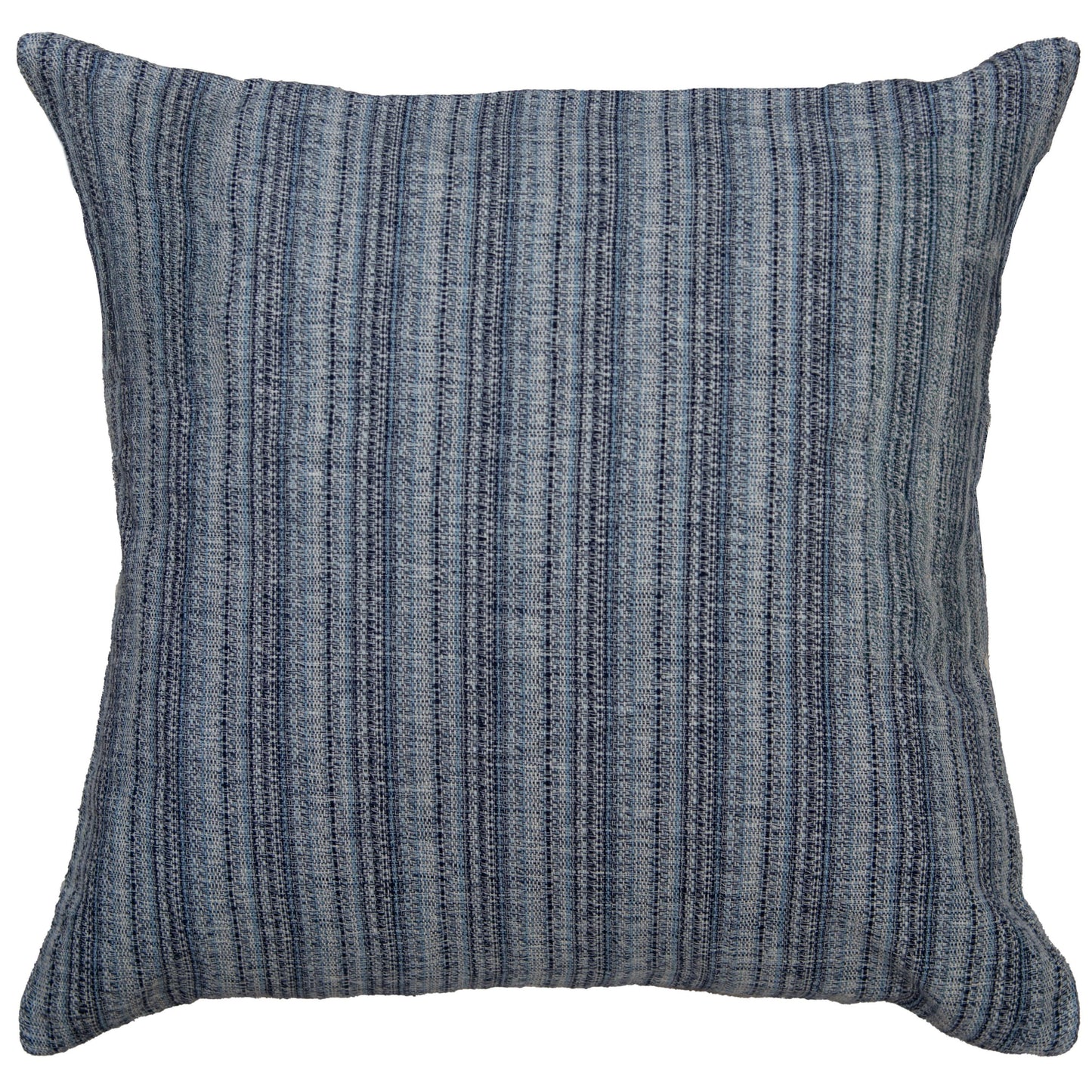 Woven 100% Cotton Stripe Decorative Throw Pillow