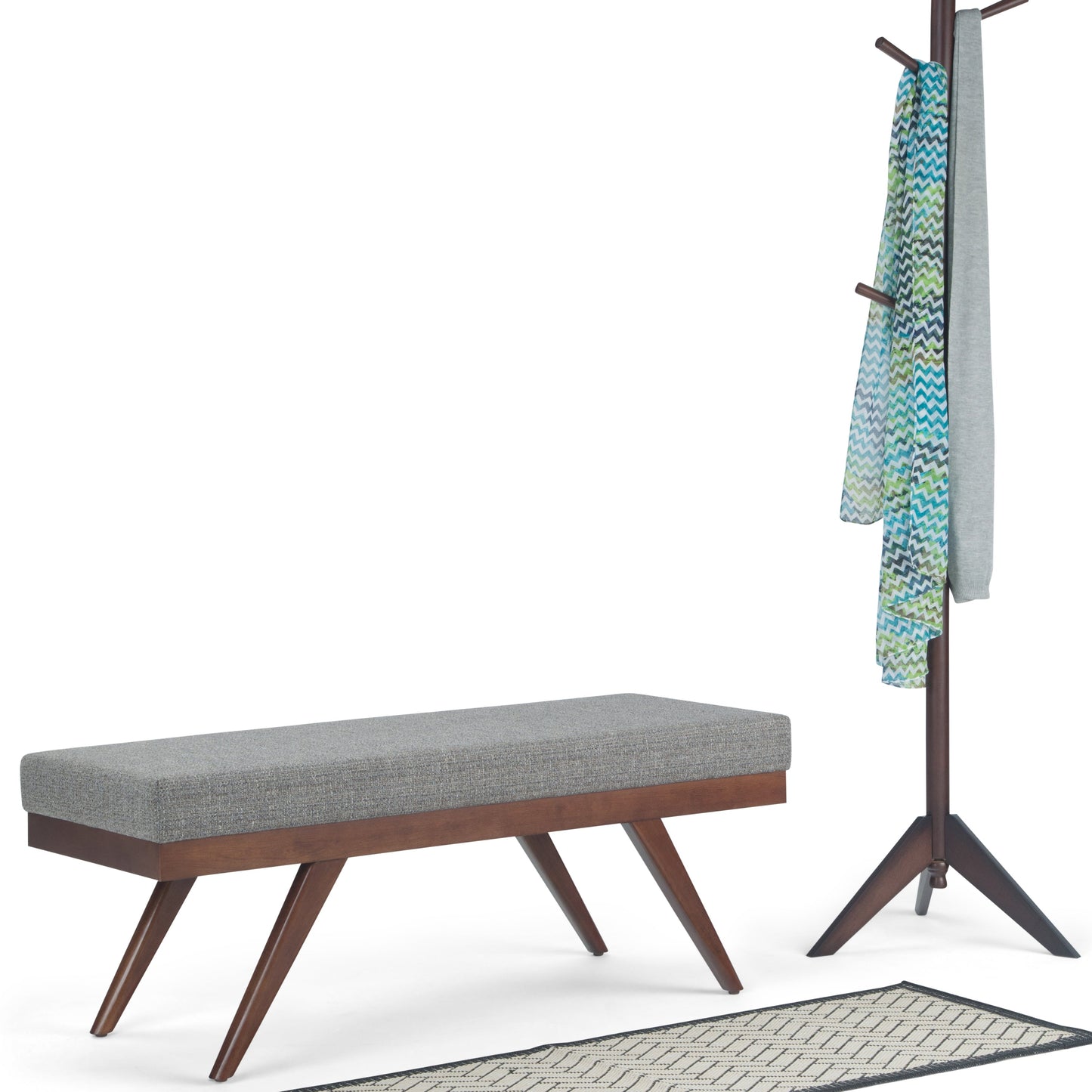 Vista Ottoman Bench with Cushion Top