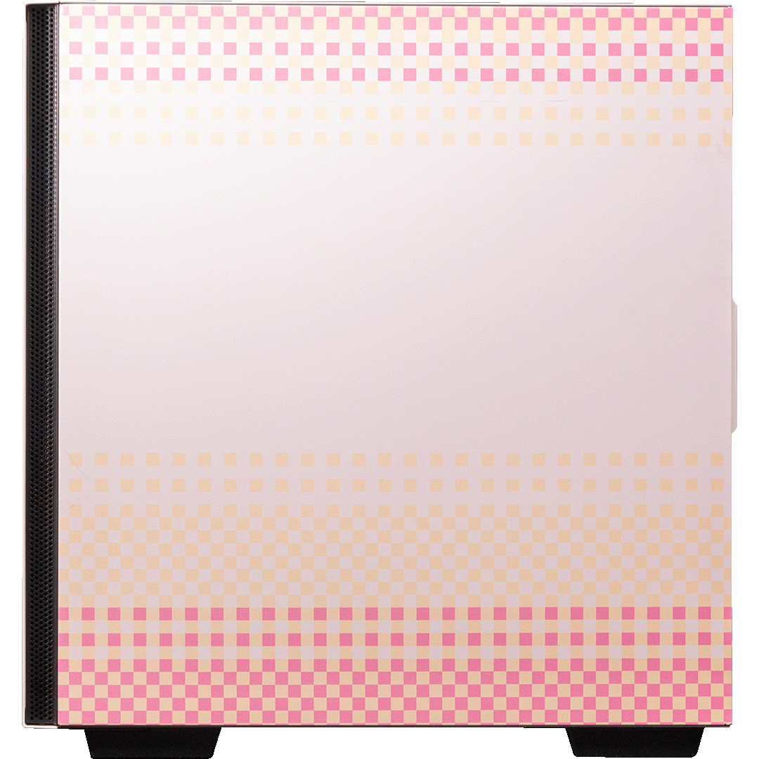 Aftershock Pixel Heart Pink Desktop Gaming PC (Ryzen 5 7500F) [RTX 4060]