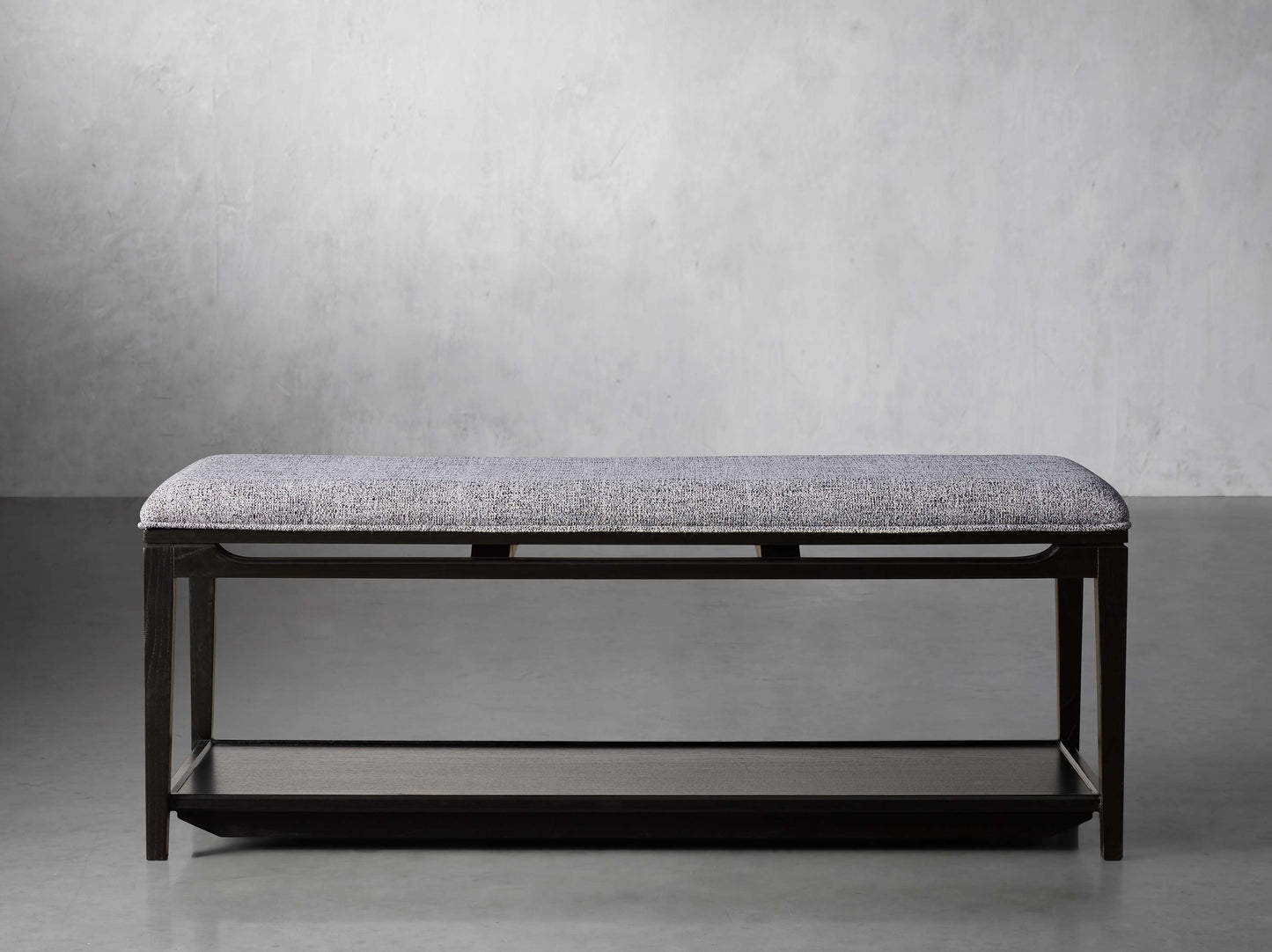 Brock Bench in Dark Twilight and Warner Coal