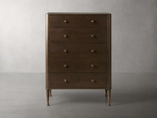 Laurent Five Drawer Dresser