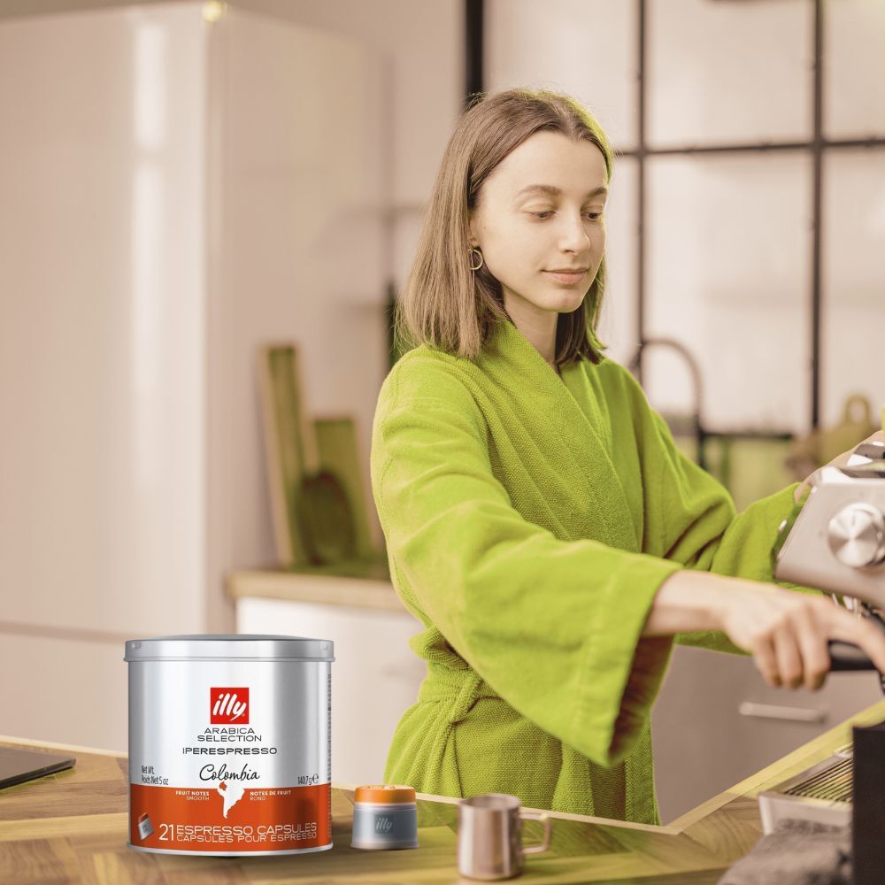 Illy 21 Pieces Colombia iperEspresso Coffee Capsules 140g