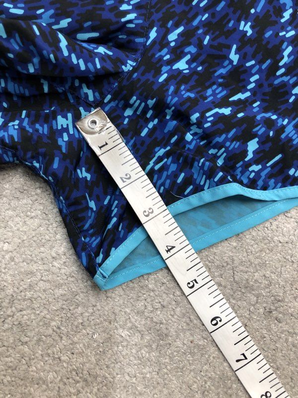Nike Shorts Womens X Small Blue Dri Fit Activewear Athletic Running Jogging Logo