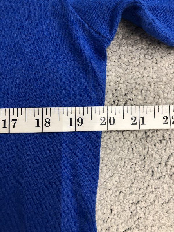 Columbia T Shirt Mens Medium Blue Crew Neck Graphic Tee Short Sleeve 100% Cotton