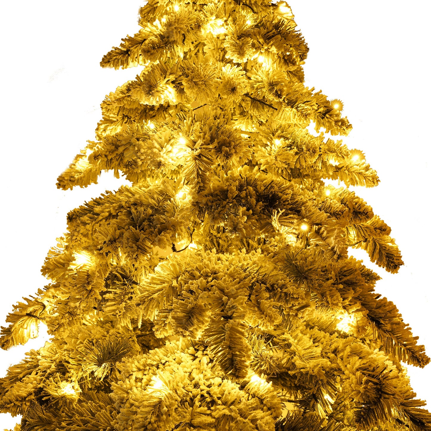 Mirvo 7.5ft Artificial Christmas Tree with 400 LED Lights and 1050 Bendable Branches, Xmas Tree Christmas Decorations