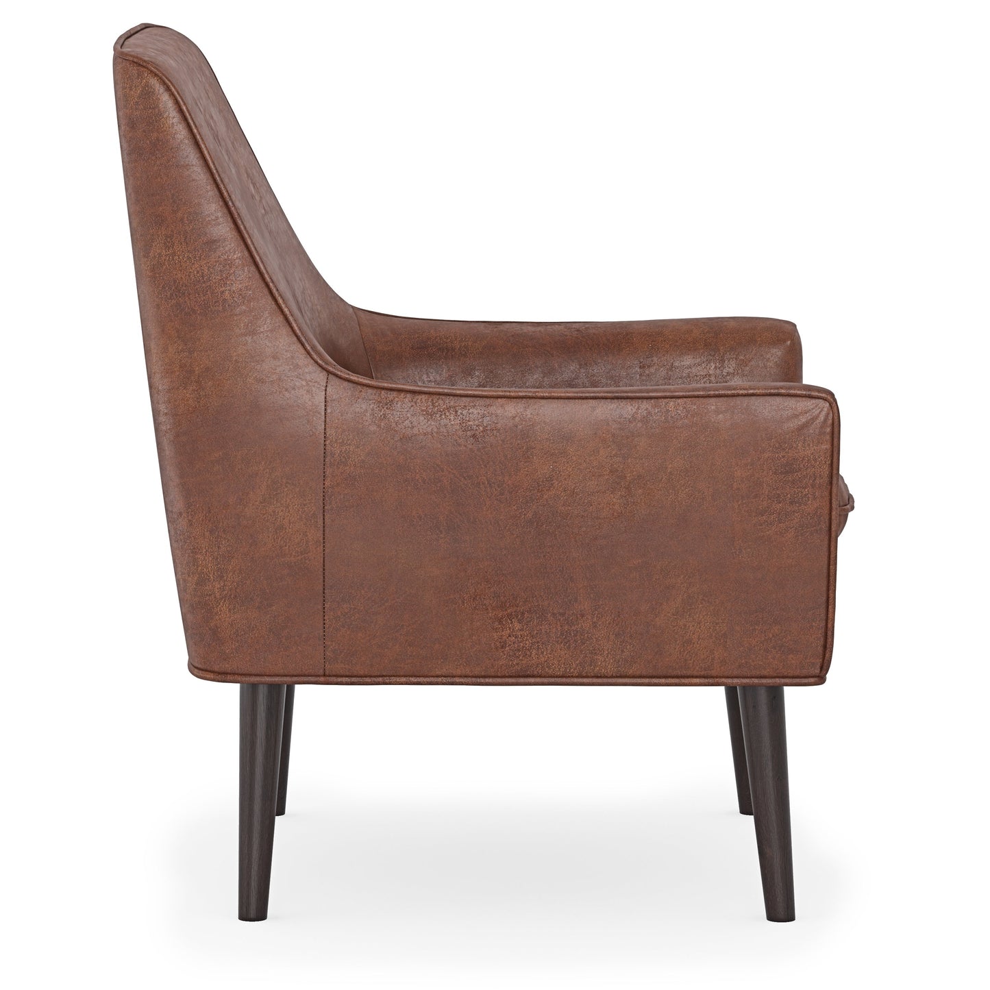 Upholstered Slope Armchair with Removable Cushion Seat