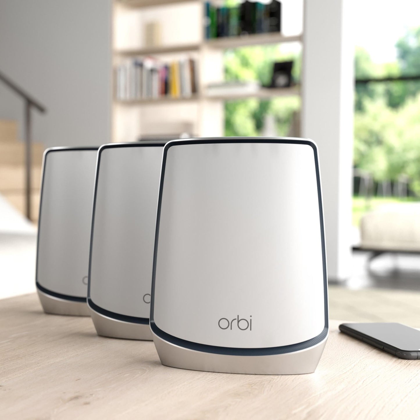 NETGEAR Orbi AX6000 Tri-Band Mesh Wi-Fi 6 System (3 Pack)