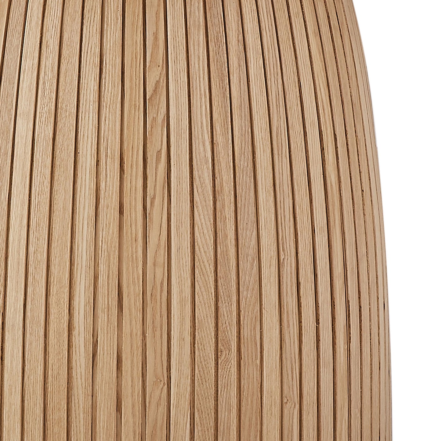 Circular Dining Table with Wood Base