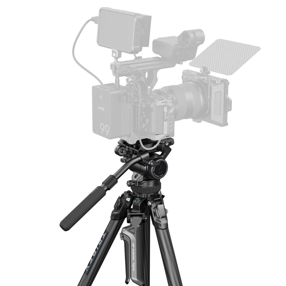 SmallRig x Potato Jet TRIBEX Hydraulic Carbon Fiber Tripod Kit 4259