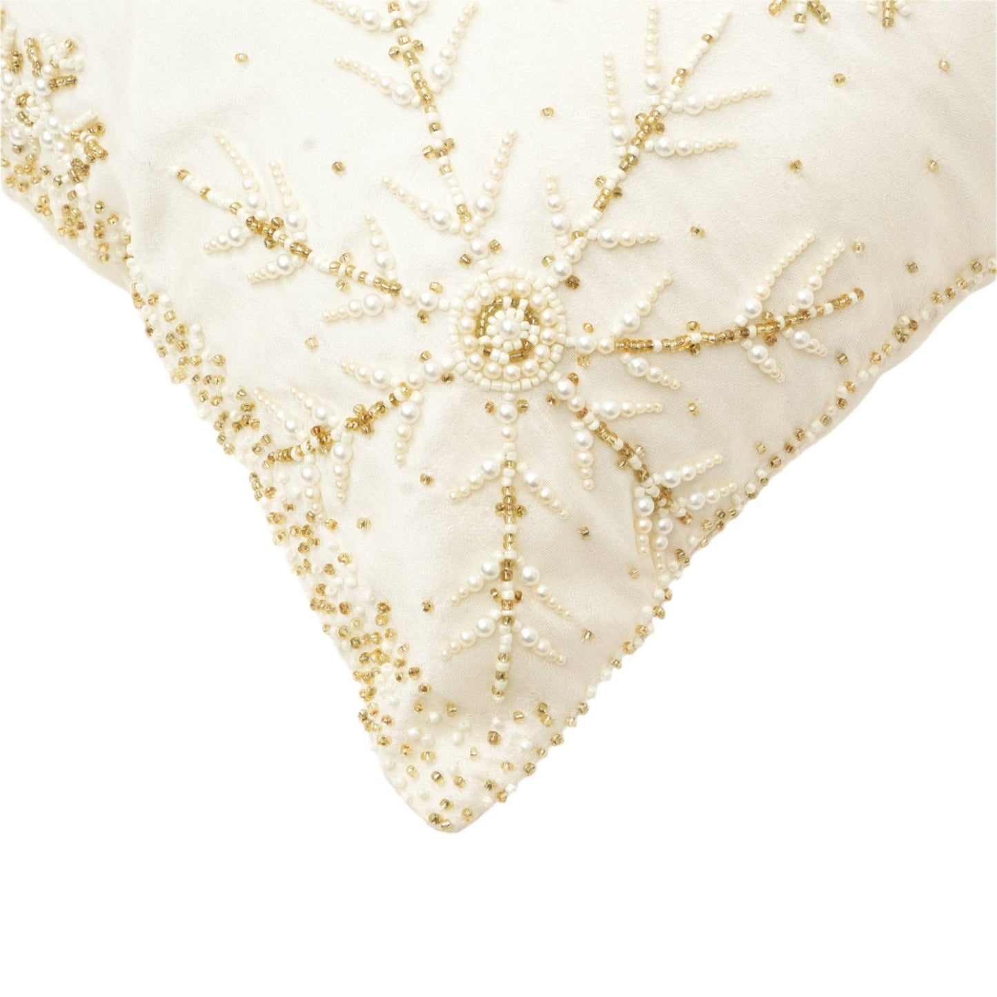 Festive Bead Work Cushion