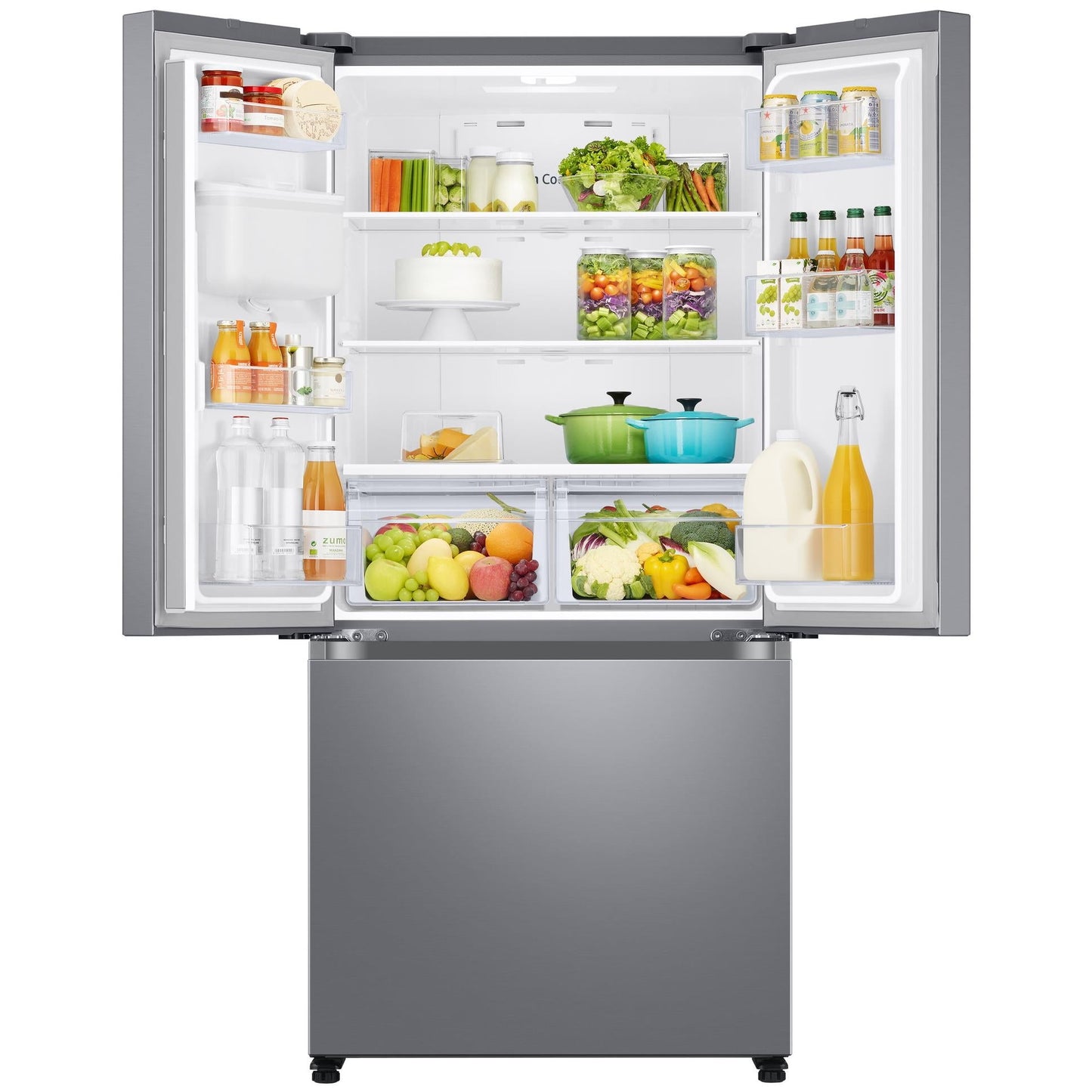Samsung SRF5300SD 495L French Door Fridge (Silver)